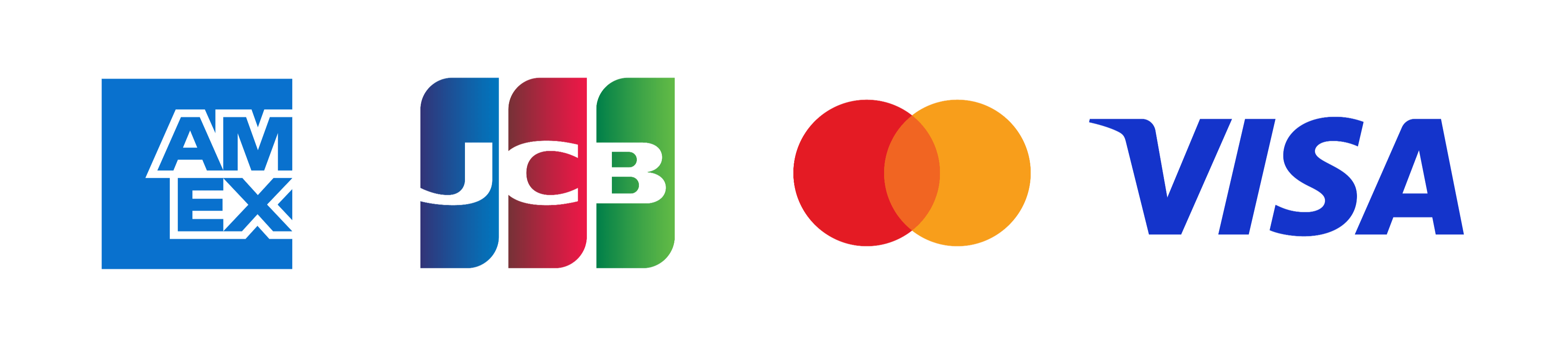 Metodi di pagamento accettati: Visa, Mastercard, American Express, JCB
