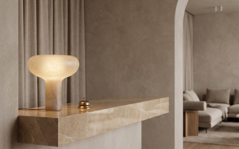 Reception elegante hotel italiano